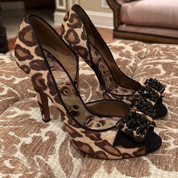 Sam Edelman Shoes - Sam Edelman cheetah spike heels